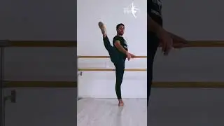 ГРАНД РОНД ДЕ ЖАМБ ЖЕТЕ | GRAND ROND DE JAMBE JET&Eacute; #ballet # shorts