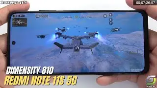 Redmi Note 11s 5G Test game Call of Duty Mobile CODM | Dimensity 810 5G