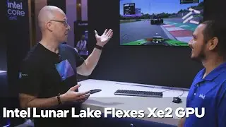 Lunar Lake Gaming Demo Shows Built-in Xe2 Graphics With XeSS | Talking Tech | Intel Technology