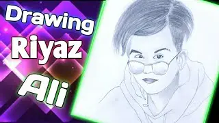 Tik Tok ⭐star Riyaz Ali drawing// how to draw Riyaz Ali/drawing of Riyaz Ali//