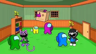 AMONG US vs Evil Toys: BABA CHOPS, CATNAP & DOGDAY | 2D Animation by Toonz