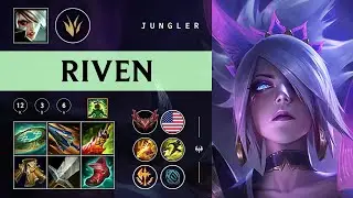 Riven Jungle vs Viego - NA Grandmaster Patch 26.01