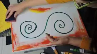 Meditatives Malen I Art #1 I JennyBrailey