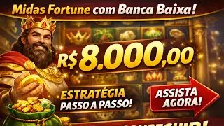 Como Ganhar no Midas Fortune com Banca Baixa | Estrat&eacute;gia Completa