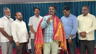 Ashok Rao | Velama Spoorthi Committee | Felicitation | Teachers Day | Aakriti Banquets | Karimnagar
