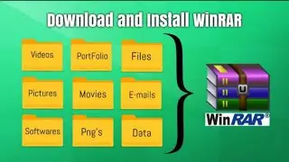 Download and Install WinRaR to Compress Big Files || How to zip files || WinRAR Latest Version