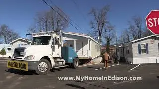 AA-6 SOLD 2 Bedroom Manufactured Home Arrives in Edison Mobile Estates NJ www.MyHomeInEdison.com
