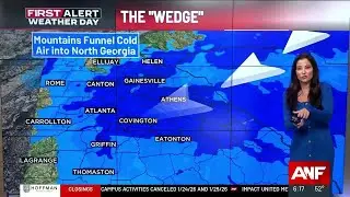 First Alert Weather: Winter storm going to cause trouble in northeast Georgia