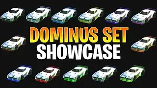DOMINUS SET SHOWCASE!!   ROCKET LEAGUE