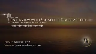 Interview with Schaeffer Douglas Title | What Do You Enjoy Most?