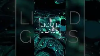 Apple-Style Glass Effect in Just 60 Seconds! #aftereffects #animation