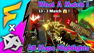 All Maps Highlights- Fancy United Esports VS X10 Esports | Valorant India Invitational SEA Qualifier