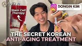 From Fatigue to Radiance 💉✨ | Dongin Kim’s Stem Cell Rejuvenation Journey at AMOA 640 Skin Clinic 🇰🇷