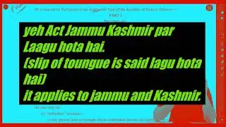 limitation act section 1