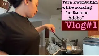 VLOG#1&mdash;PRODUCTIVE DAY|COOKING ADOBO W/ CHIKA ABOUT LIFE WE HAVE HERE IN CANADA|@RizinCanada0810