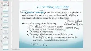 Le Chatelier's Principle: Introduction and concentration changes