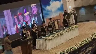 AIOU Convocation 2025 KP Chapter in Nishtar Hall Peshawar Pakistan 