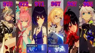 Honkai Impact 3 SEA QS Abyss Titan + Hierophant score 960+  175EH buff physical