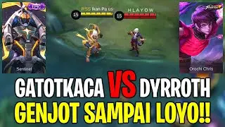 GATOTKACA VS DYRROTH - ENDLESS BATTLE VS BLOOD WINGS - MOBILE LEGENDS