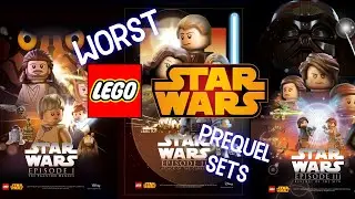 The WORST Lego Star Wars Prequel Sets! And How to Fix Them!!!