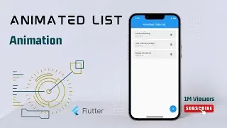 Animated List Widget - Flutter