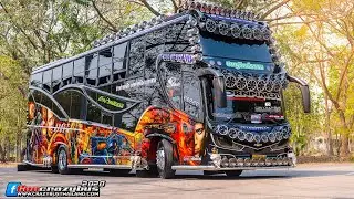 ขบวน11บัส บ.แมรีกอท ออนทัวร์ชะอำ 2020 (คลิปแรกก่อนออกจากรีสอร์ท) Amazing BusThai