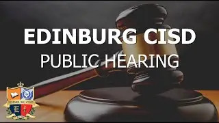 Public Hearing January 5th, 2025