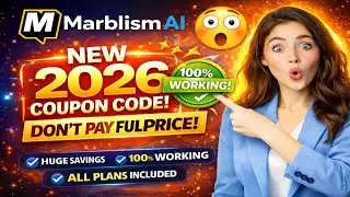 Marblism AI Coupon Code (2026) &ndash; (100% working All Plans ✅)