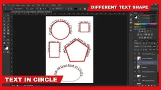 Create Circular Text in Photoshop - Step-by-Step Guide for Typing in a Circle