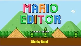 Mario Editor: Blocky Road