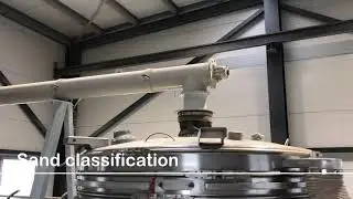 Sand classification with a Virto-Cuccolini T-Line tumbler