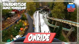 Traubenrutsche im Taunus Wunderland - Wildwasserbahn von Mack Rides | POV