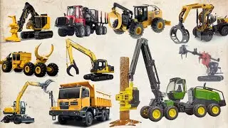 Alat Berat Kehutanan. Feller Buncher, Log Handler, Skidder, Harvester, logging truck,forwarder.