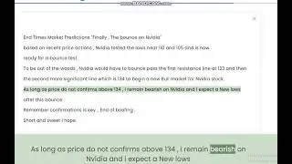 END TIMES  Market Predictions 