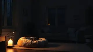 Brown Noise for Dogs During Rain 🌧️ Soothing Room Window Ambience | Calm & Relax