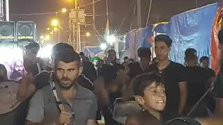 موكب اولاد الصدر في الحمزة الغربي