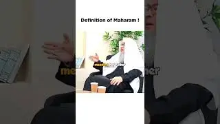 Definition of Maharam ! | #islamicshorts #islamicknowledge #maharam #mehram #wife #fyp