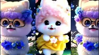 Islamic Cat Video with Voice |Quran Recitation |anas kids Voice |