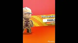 I finally got the Fossil guy skin #shorts #stumbleguys