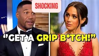 Meghan Markle KICKED OFF GMA After Outrageous On-Air Clash With Michael Strahan''' Live TV Show