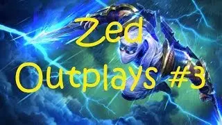 URF Zed Outplay #3 PENTA!
