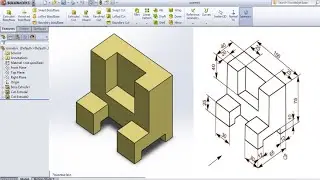 Solidworks Tutorial For beginners Exercise 1