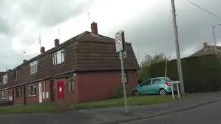 Driving Around Dines Green Estate, Worcester, Worcestershire, England 25th April 2019