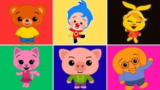 Colores Divertidos para Bebes en 3 minutos | Plim Plim