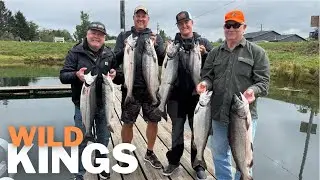 INCREDIBLE Buoy 10 Salmon Fishing | WILD Kings and TRIPLES of Coho
