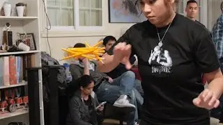 Minute to Win It: Back Flip (The Justice League! VS Team Nae Nae!)