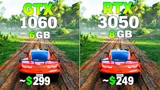 GTX 1060 vs RTX 3050 - Test in 8 Games