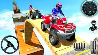 Quad Bike Stunt  Racing Simulator 3D - Mega Ramp Offroad Driving [Android Gameplay]