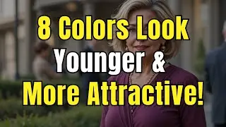 8 Colors That Instantly Make Older Women More Noticeable | Fashion Over 60 with Confidence