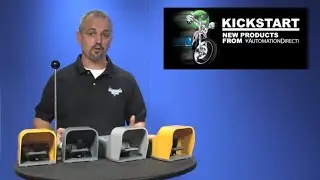 Foot Switches with Metal Guards from AutomationDirect